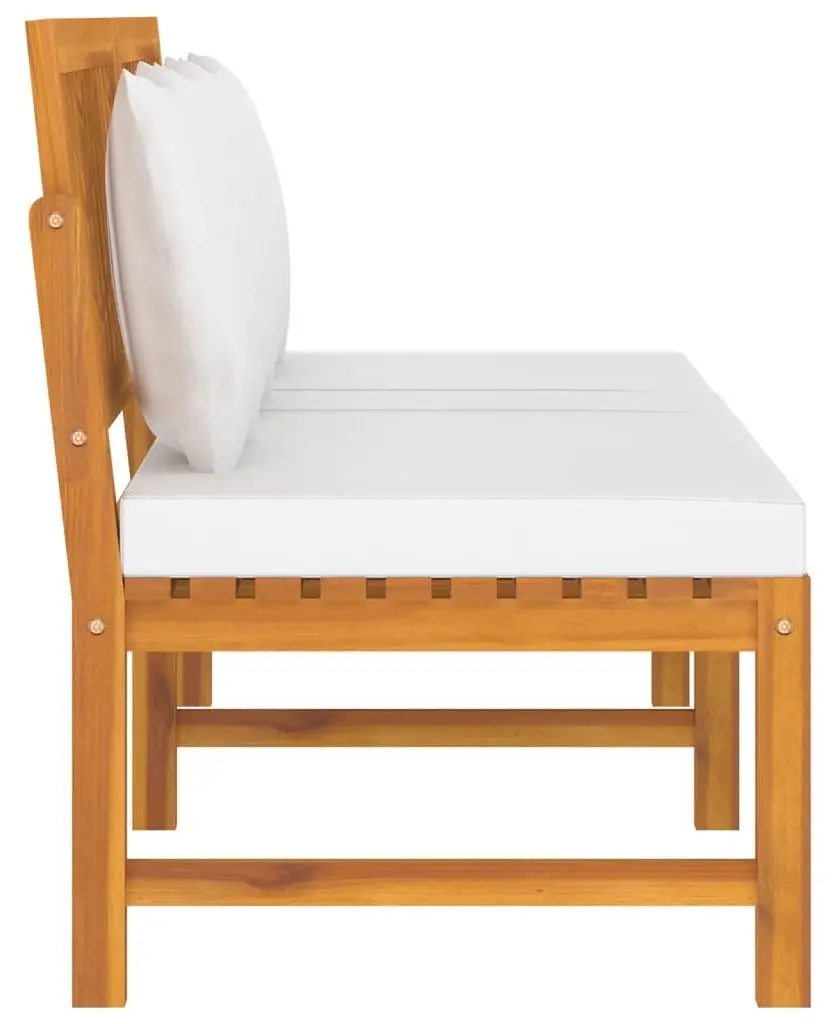 Canapea de gradina VidaXL 312144 (Natural/Cream)