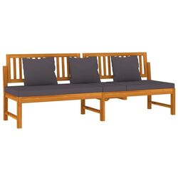 Садовый диван VidaXL 312144 (Natural/Grey) Thumb