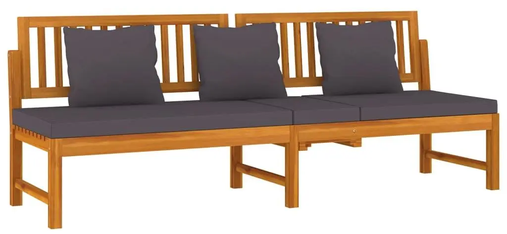 Садовый диван VidaXL 312144 (Natural/Grey)