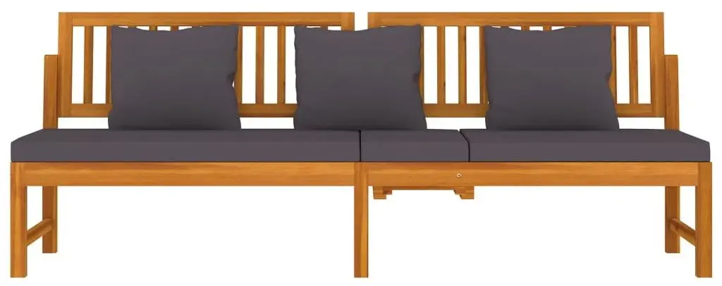 Садовый диван VidaXL 312144 (Natural/Grey)