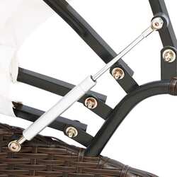 Canapea de gradina VidaXL 41831 (Brown/Cream) Thumb