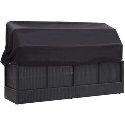 Canapea de gradina VidaXL 46092 (Black) Thumb