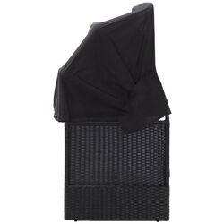 Canapea de gradina VidaXL 46092 (Black) Thumb