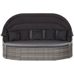 Canapea de grădină VidaXL 46093 (Grey/Anthracite) Thumb