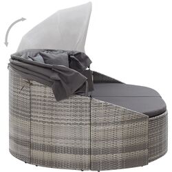 Canapea de grădină VidaXL 46093 (Grey/Anthracite) Thumb