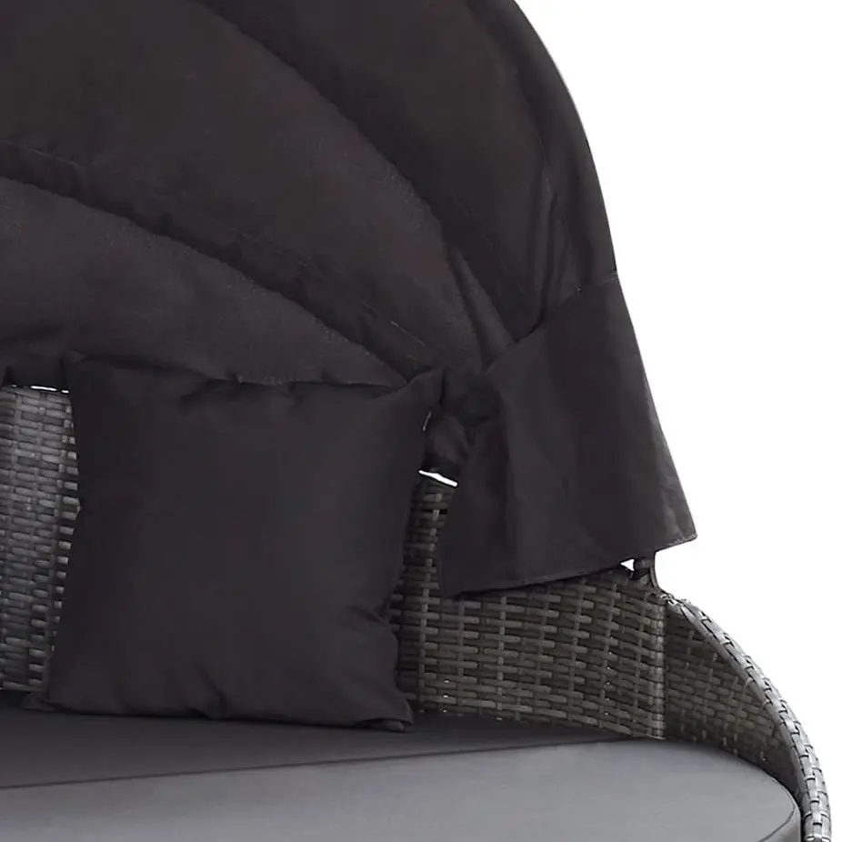 Canapea de grădină VidaXL 46093 (Grey/Anthracite)