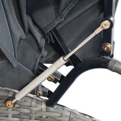 Canapea de grădină VidaXL 46093 (Grey/Anthracite) Thumb