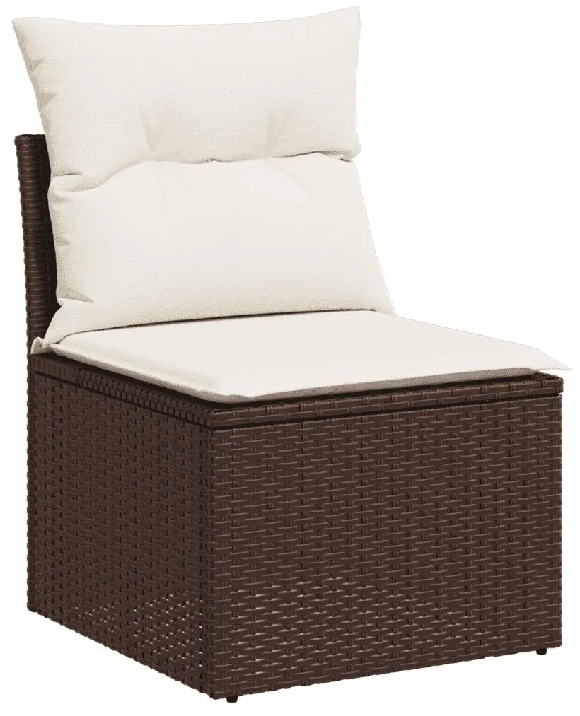 Садовый модульный диван VidaXL 3251190 (Brown/Cream)