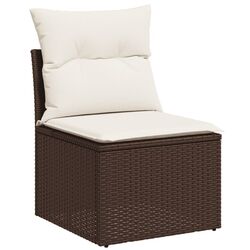 Садовый модульный диван VidaXL 3251450 (Brown/Cream) Thumb