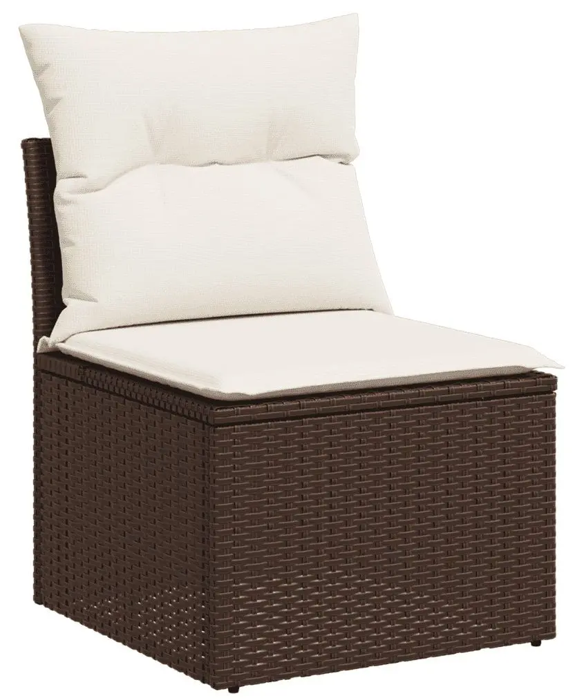 Садовый модульный диван VidaXL 3251450 (Brown/Cream)