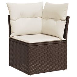 Садовый модульный диван VidaXL 3251450 (Brown/Cream) Thumb