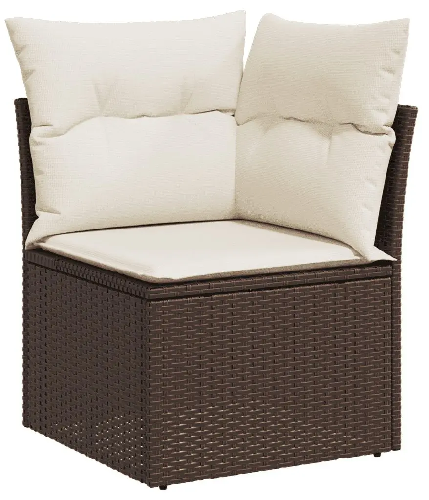 Садовый модульный диван VidaXL 3251450 (Brown/Cream)