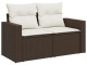 Set mobila de gradina VidaXL 3251470 (Brown/Cream)