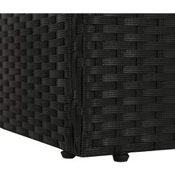 Canapea modulară de grădină VidaXL 43953 (Black/White) Thumb