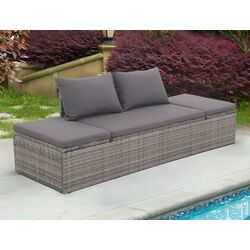 Садовый модульный диван VidaXL 43955 (Grey)