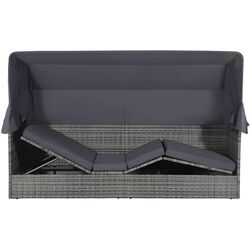 Canapea modulară de grădină VidaXL 43962 (Grey) Thumb