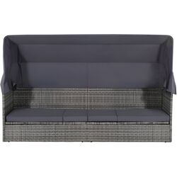 Canapea modulară de grădină VidaXL 43962 (Grey) Thumb