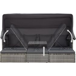 Canapea modulară de grădină VidaXL 46158 (Grey) Thumb