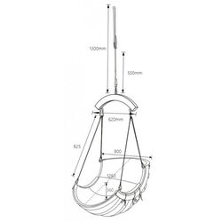 Качели 4iQ Alpha Ham000025 (Beige) Thumb
