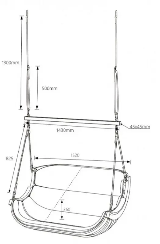 Качели 4iQ Alpha Ham000043 (Green) - 3