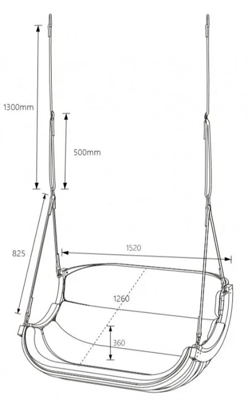 Качели 4iQ Alpha Ham000048 (Terracotta) - 3