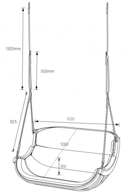 Качели 4iQ Alpha Ham000049 (Beige) - 3