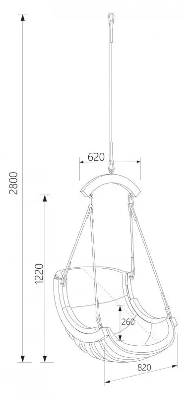 Качели 4iQ Alpha Ham000021 (Green) - 3