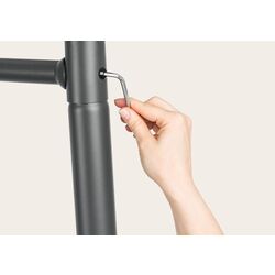 Шезлонг-качели с тентом Blumfeldt Palermo 10034774 (Grey/Beige) Thumb