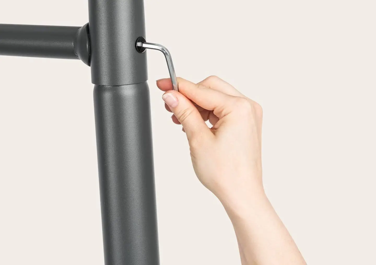 Шезлонг-качели с тентом Blumfeldt Palermo 10034774 (Grey/Beige) - 5