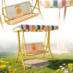 Скамья-качели с тентом Chomik KRE1128 (Yellow) Thumb