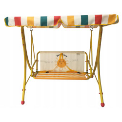 Скамья-качели с тентом Chomik KRE1128 (Yellow)