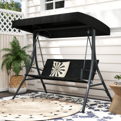 Садовые качели Costway NP12525BK (Black) Thumb