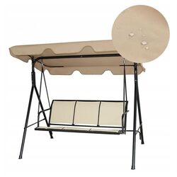 Скамья-качели Costway OP70492ZS (Beige) Thumb