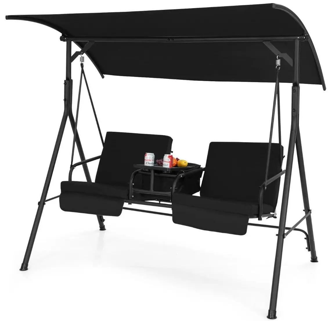 Scaun balansoar Costway NP10493DK (Black)