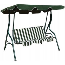 Scaun balansoar Costway OP70491GN (White/Green) Thumb