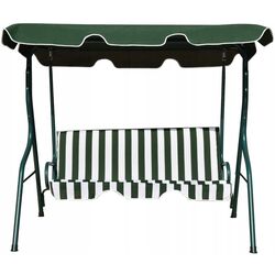 Scaun balansoar Costway OP70491GN (White/Green) Thumb