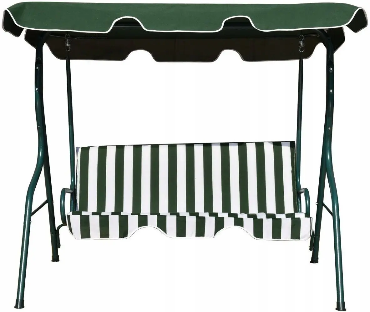 Scaun balansoar Costway OP70491GN (White/Green)