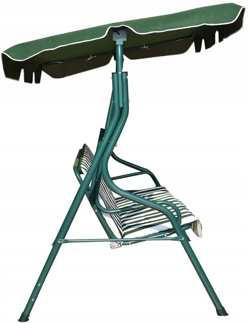 Scaun balansoar Costway OP70491GN (White/Green)