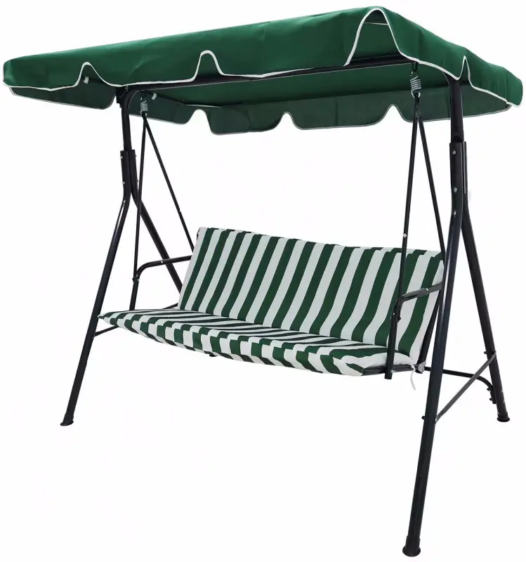 Scaun balansoar cu tent DeHome Joy L2000 (Green/White)