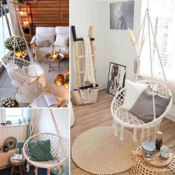 Кресло подвесное Ekspand 31162 108x80cm (Cream) Thumb