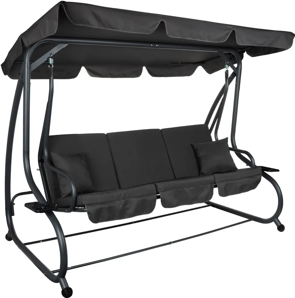 Скамья-качели с тентом FunFit Garden Luxury 4463 (Grey)