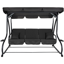 Скамья-качели с тентом FunFit Garden Luxury 4463 (Grey) Thumb