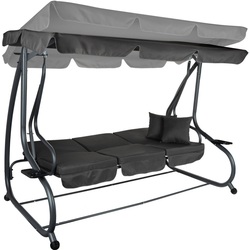 Скамья-качели с тентом FunFit Garden Luxury 4463 (Grey) Thumb