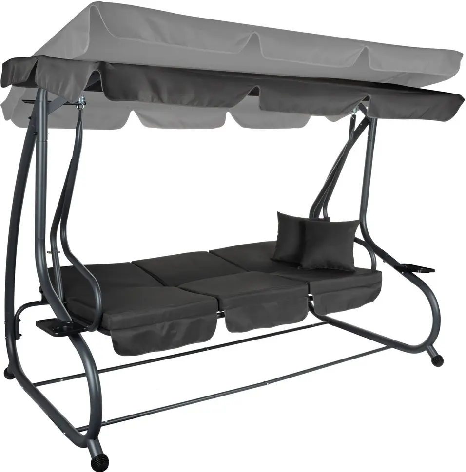 Скамья-качели с тентом FunFit Garden Luxury 4463 (Grey)