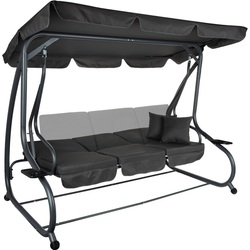 Скамья-качели с тентом FunFit Garden Luxury 4463 (Grey) Thumb