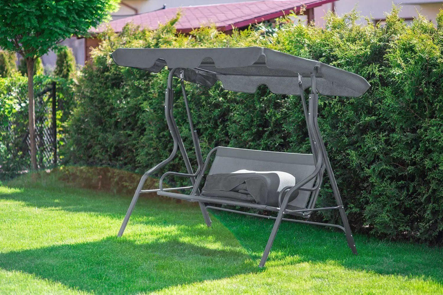 Scaun balansoar FunFit Garden Relax 2854 (Grey)
