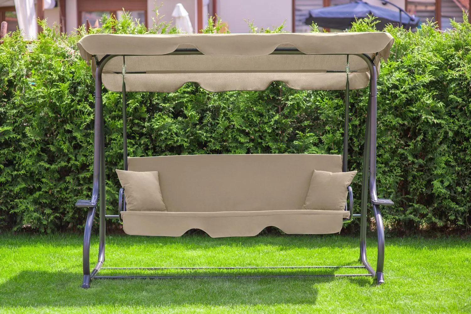Скамья-качели FunFit Garden Relax Plus 1602 (Beige)
