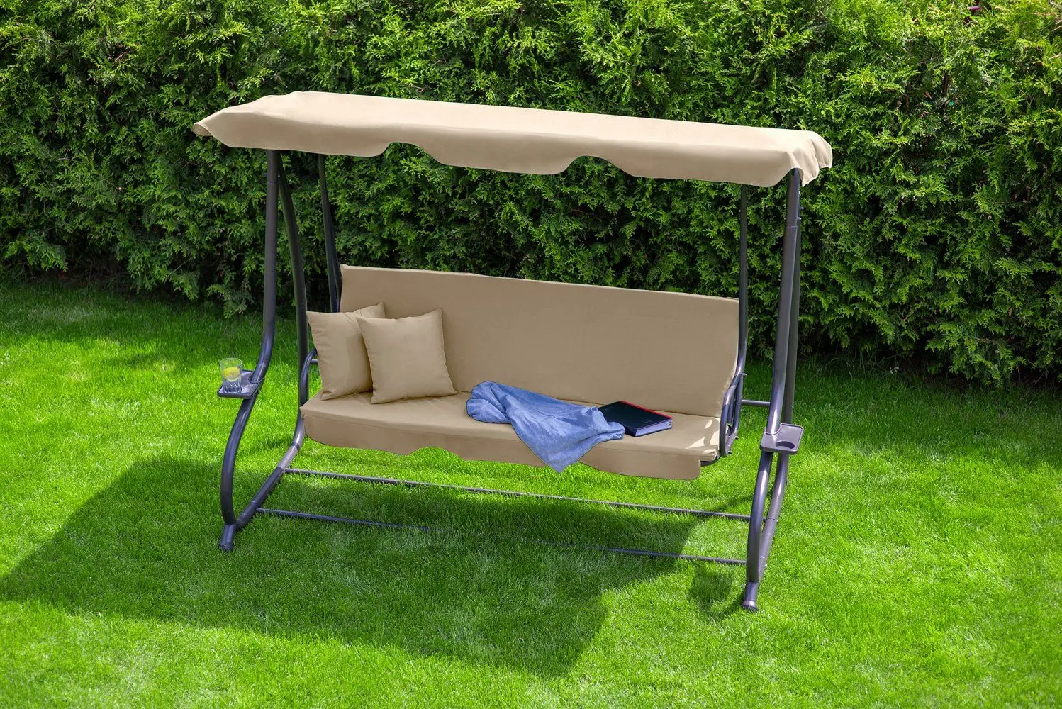 Скамья-качели FunFit Garden Relax Plus 1602 (Beige)