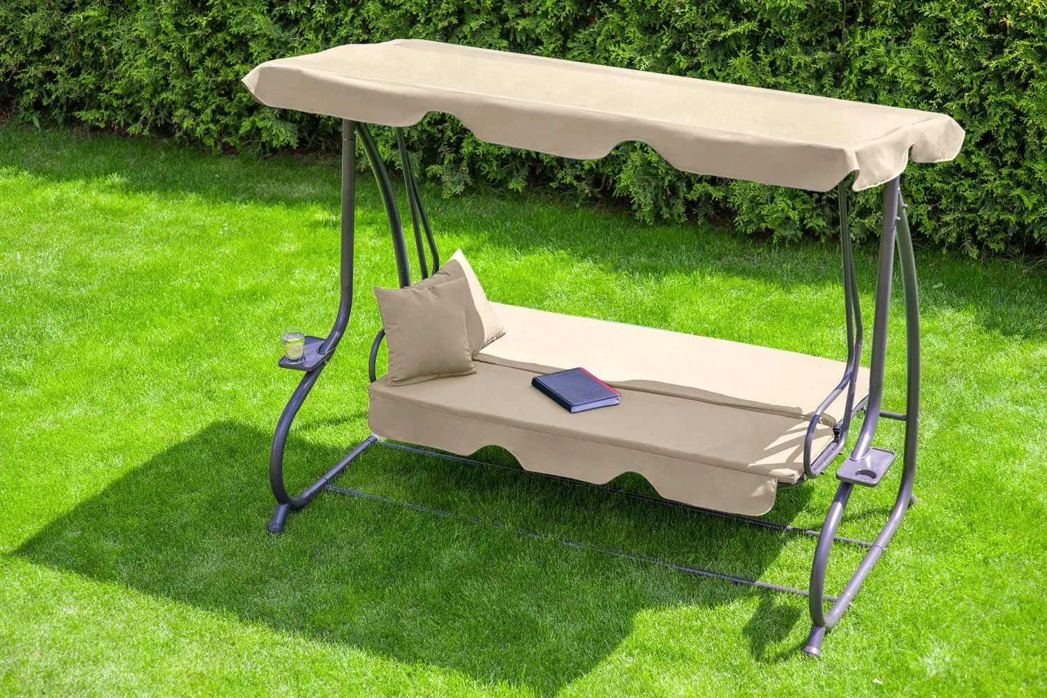 Скамья-качели FunFit Garden Relax Plus 1602 (Beige)