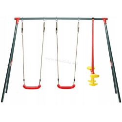 Качели GardenLine KRE1067 (Green/Red)